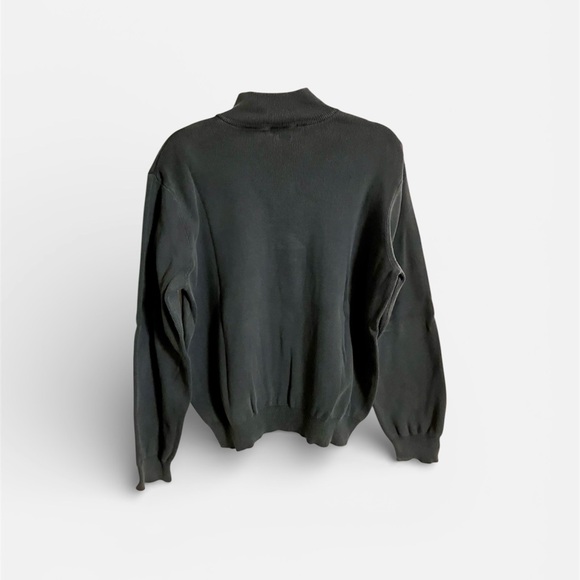 Van Heusen Studio Men’s Quarter-Zip Button Combo Pullover – Size Large - Picture 4 of 10